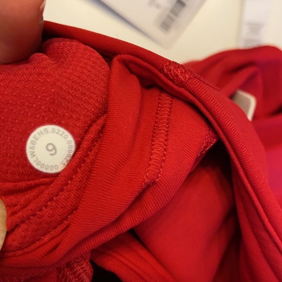 Lululemon Set: Dark Red  20 yr Anniversary Set 6 - Picture 3 of 5